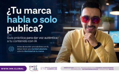 ¿Tu marca habla o solo publica? Guía práctica para dar voz auténtica a tu contenido con IA